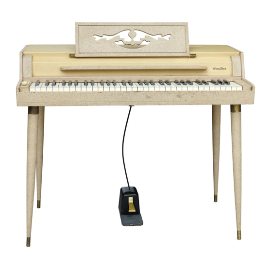 Wurlitzer 120 Manuals