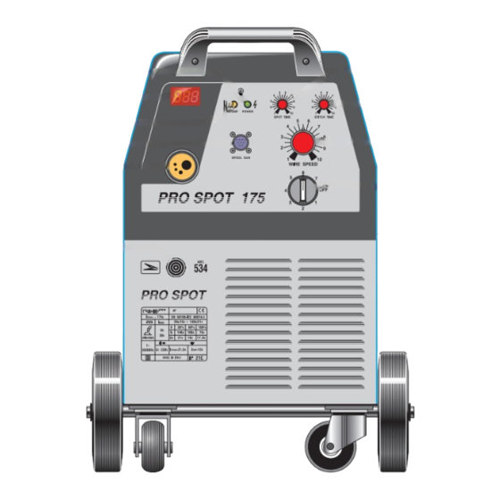 Pro Spot PR-1.6 Instruction Manual