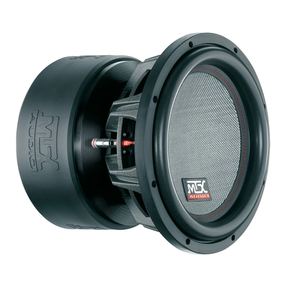 MTX RFL12 Owner's Manual