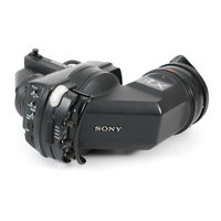 Sony Electronic Viewfinder HDVF-C30W Maintenance Manual