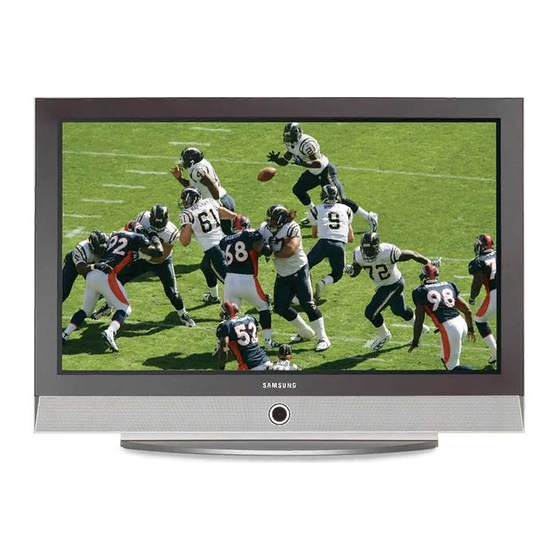 Samsung SP-R4232 Quick Setup Manual