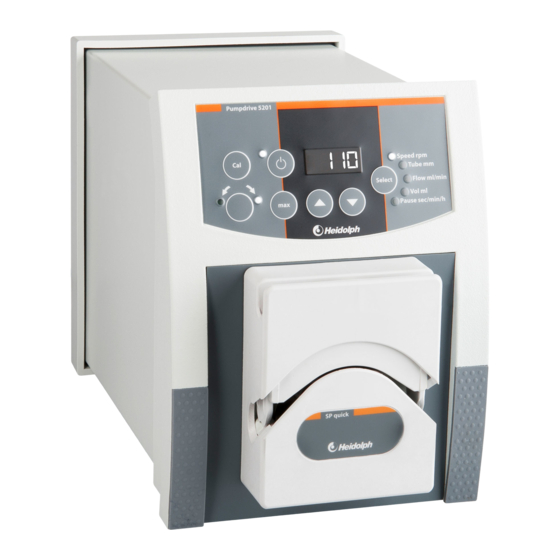 Heidolph Hei-FLOW Value 01 Operating Manual