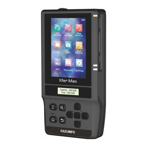 DAZUINFO XferMax X8 User Manual