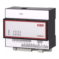 Kbr multisio 5D6-ESBS-5DI6RO1DO Operating Instructions Manual