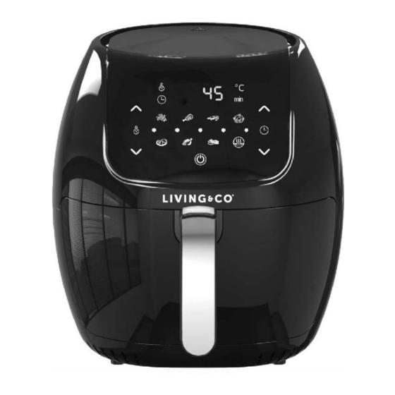 Living & Co YJ-701A Digital Air Fryer Manuals
