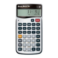 Calculated Industries 4020 Pocket Reference Manual