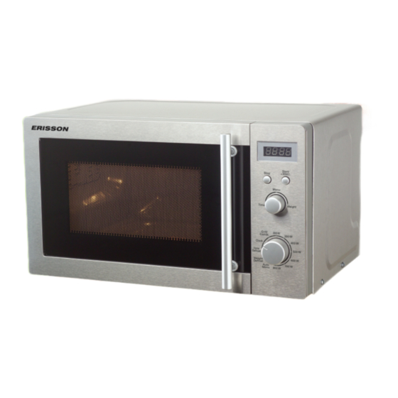 ERISSON MWG-120DI Manual