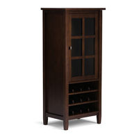 SIMPLIHOME WyndenHall Brooklyn + Max AXWSH008-TB Manual
