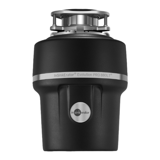 Emerson InSinkErator EVOLUTION PRO 750 Manual