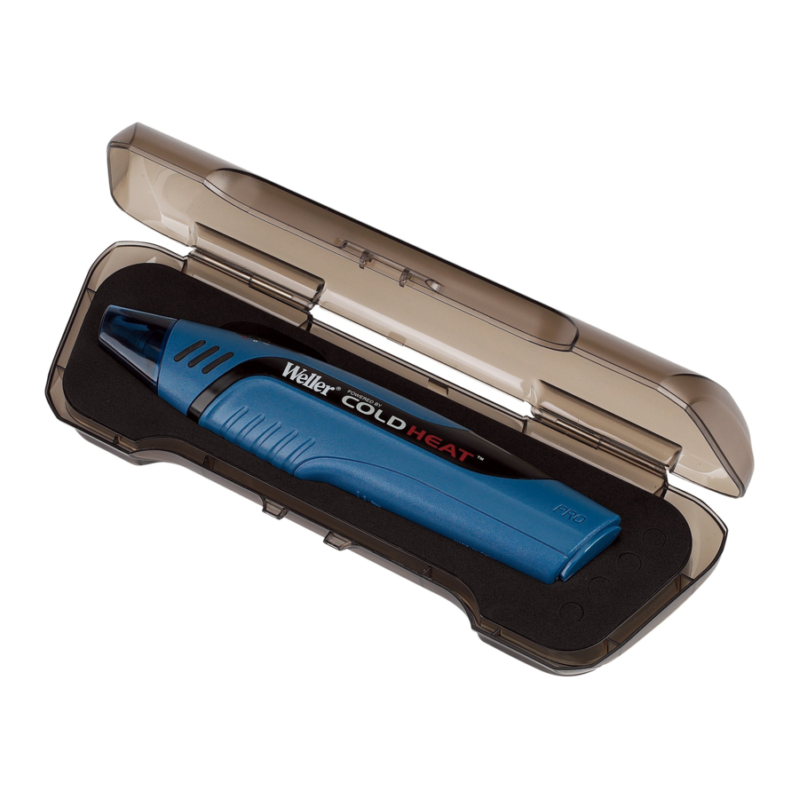 Weller ColdHeat Pro - Soldering Tool Manual