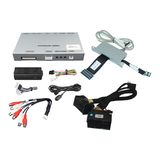 v.link VL2-UCON8-AO Car Video System Manuals