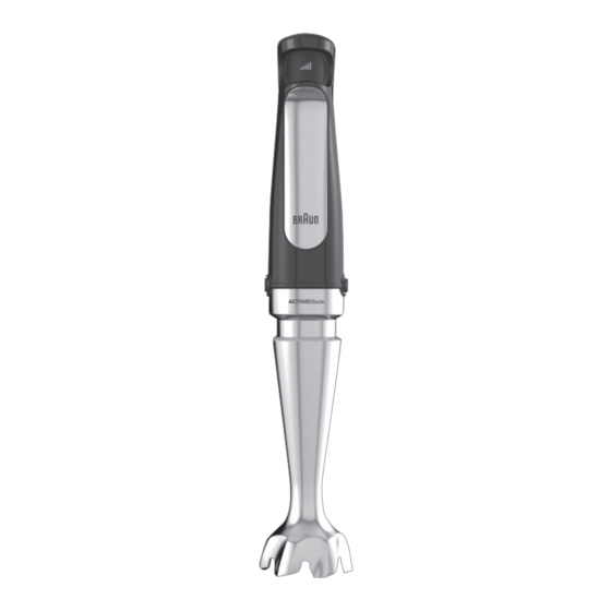 Braun MQ7026X Manual