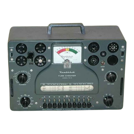Heathkit TC-3 Manuals