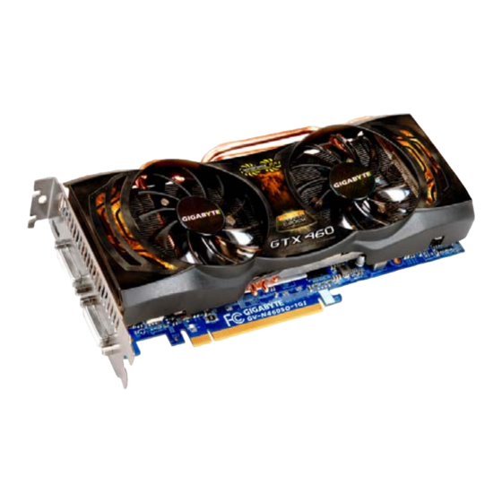 Gigabyte GV-N460SO-1GI User Manual