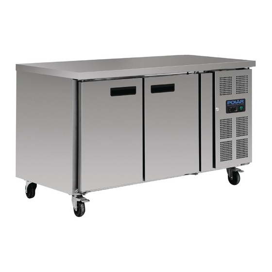 Polar Refrigeration G377 Instruction Manual