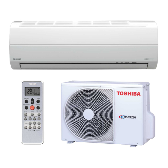 Toshiba RAS-10(7)~16(7)SKV Series Installation Manual