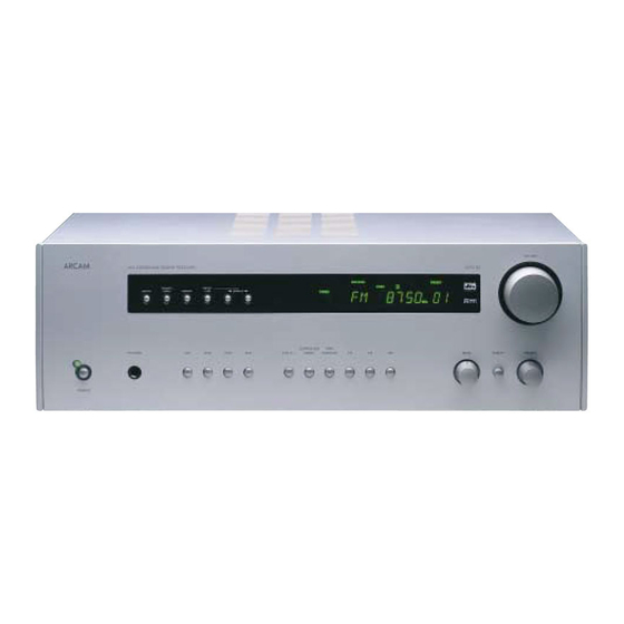 Arcam AVR100 Handbook