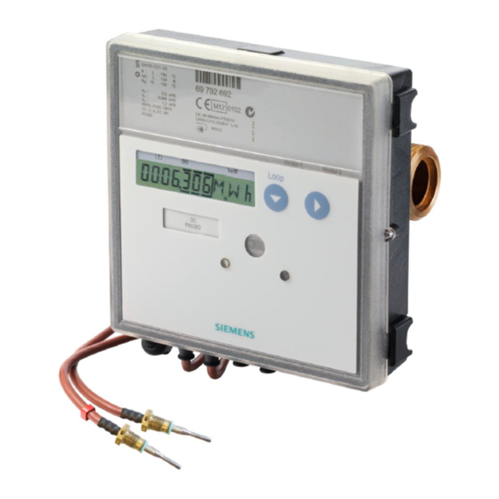 Siemens UH50 Series Installation Instructions Manual