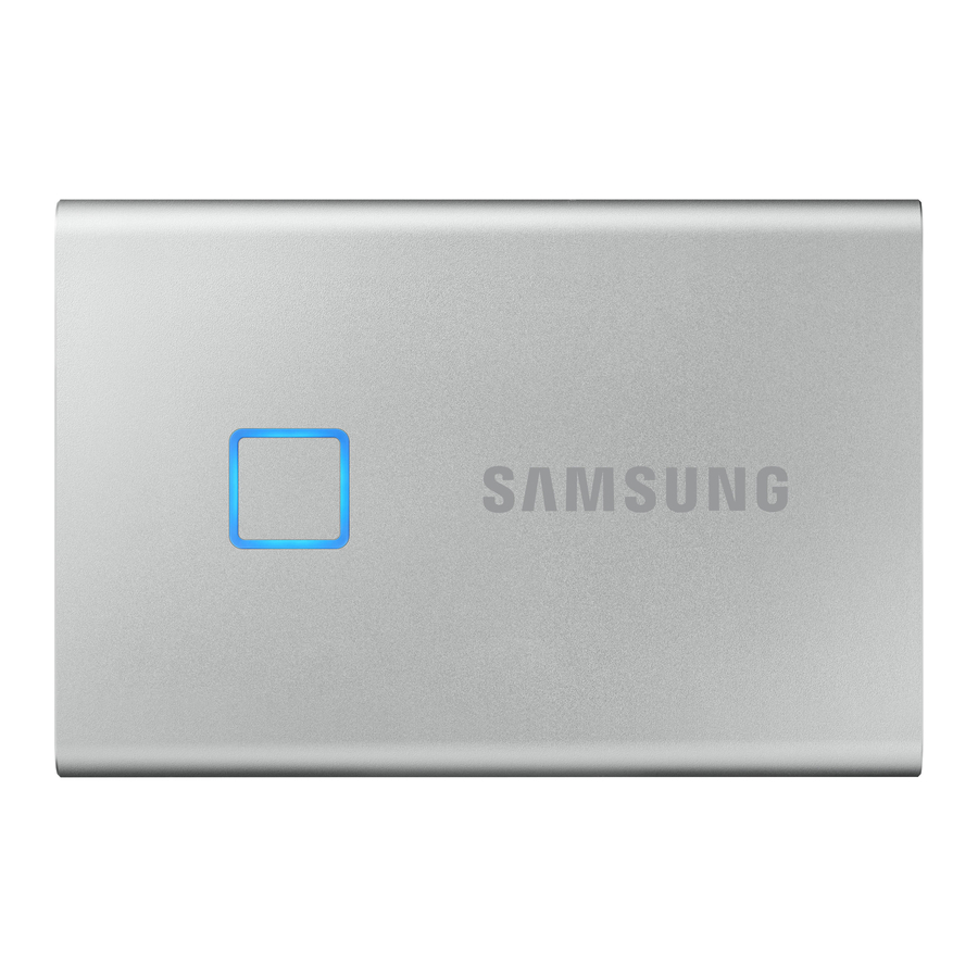 Samsung T7 Touch Portable SSD Manuals