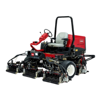 Toro Reelmaster 3555 Operator's Manual