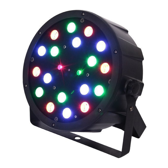 Ibiza LEDPAR-LAS User Manual