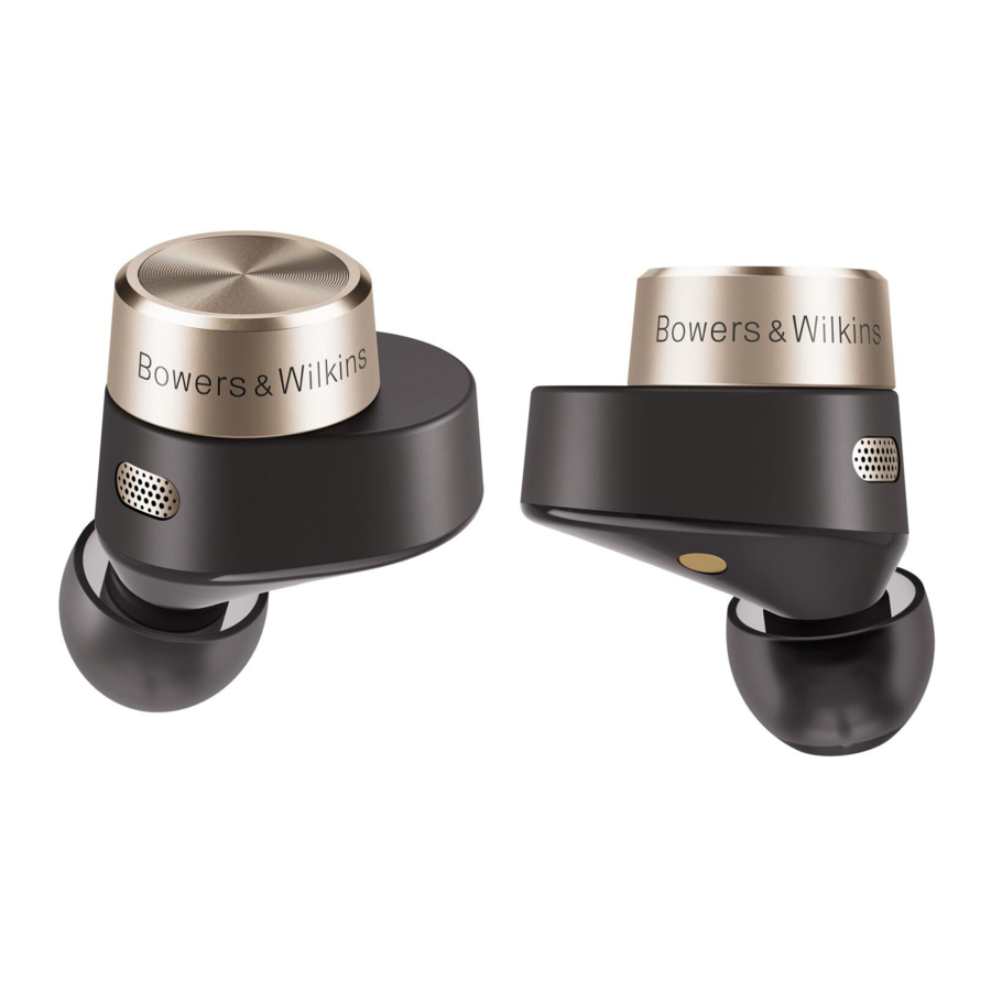 Bowers & Wilkins PI7 Manual