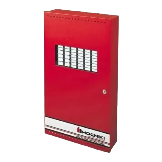 Hochiki HCP 1000 Series Installation And Operation Manual