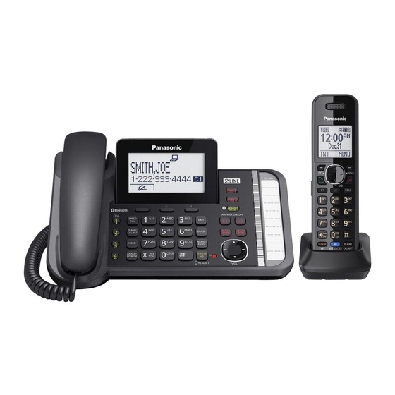 Panasonic KX-TG9581B Manuals