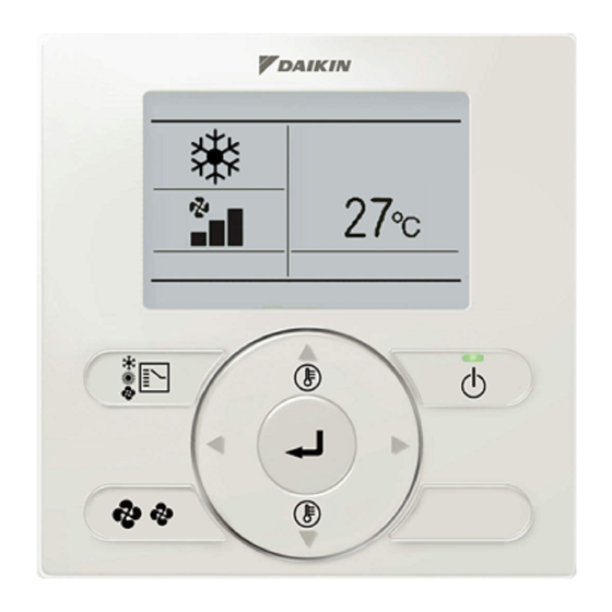 Daikin BRC2E52C Operation Manual