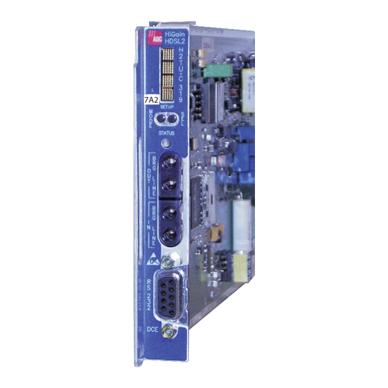 ADC HiGain H2TU-C-319 List 2E Manual