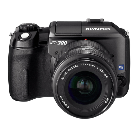 Olympus EVOLT E-300 Quick Start Manual