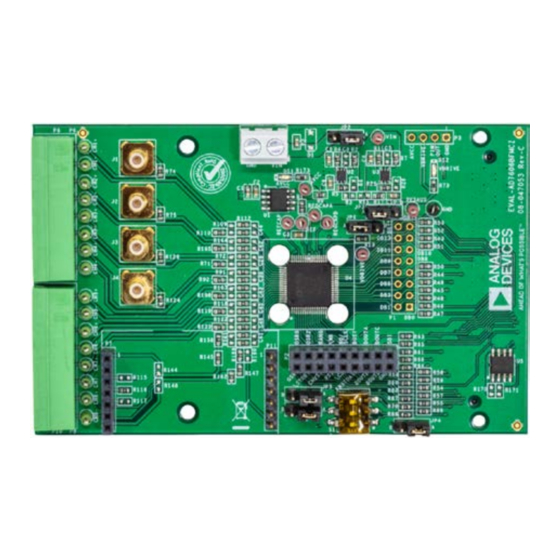 Analog Devices EVAL-AD7606BFMCZ User Manual