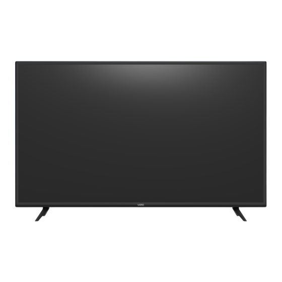 Vizio V585 H1 Series Smart TV Manuals
