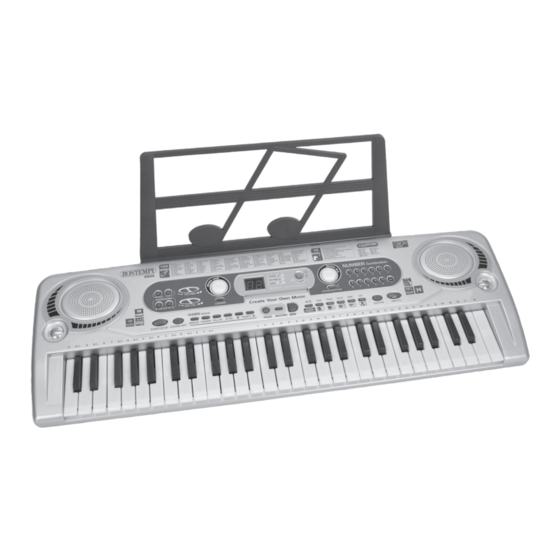 Bontempi 16 5415 Owner's Manual