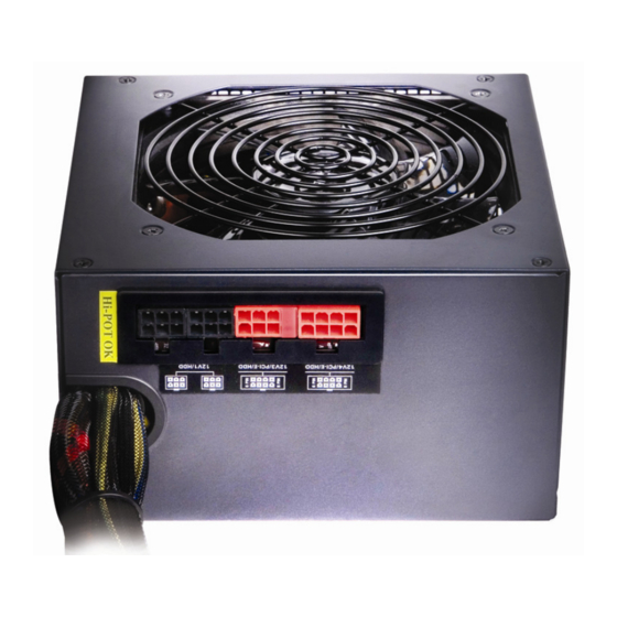 Antec TRUEPOWER NEW TP-550 User Manual