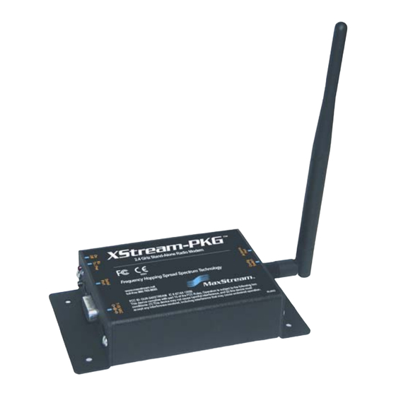MaxStream XStream-PKG-R RS-232 Product Manual