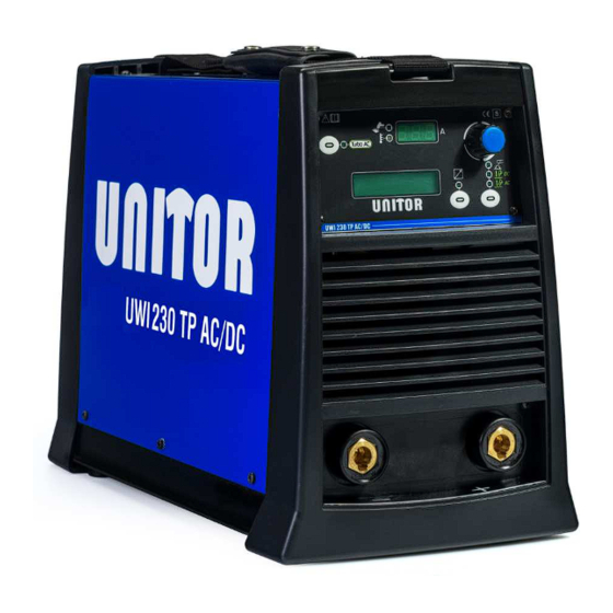 Unitor UWI 230 TP AC/DC Instruction Manual