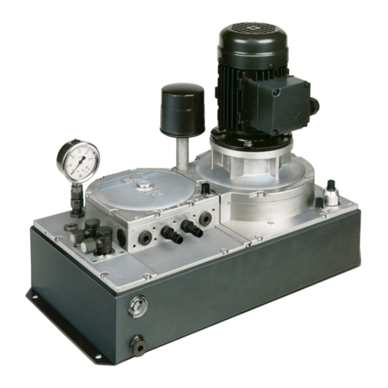 Et HP 036. Pneumohydraulic Controller Manuals