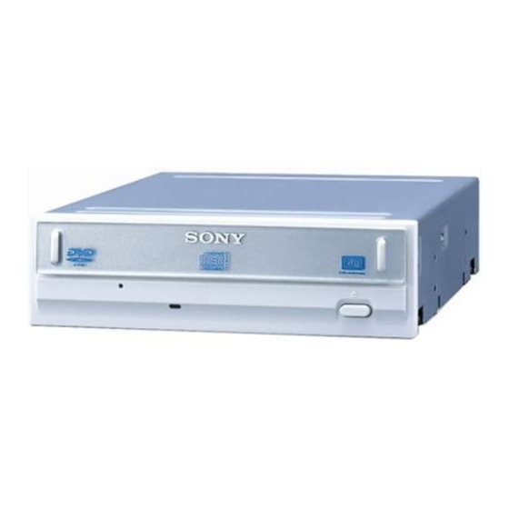 Sony DRU-800A Operating Instructions Manual
