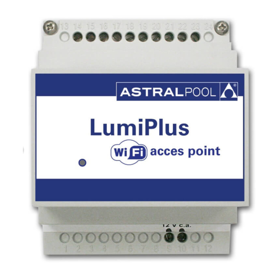 Astralpool LumiPlus WiFi Acces Point Installation And Maintenance Manual