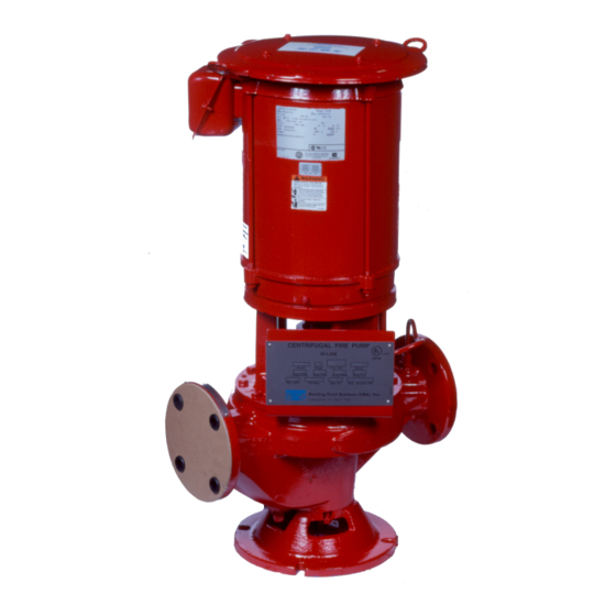 PEERLESS PVF Series Installation And Operating Instructions Manual
