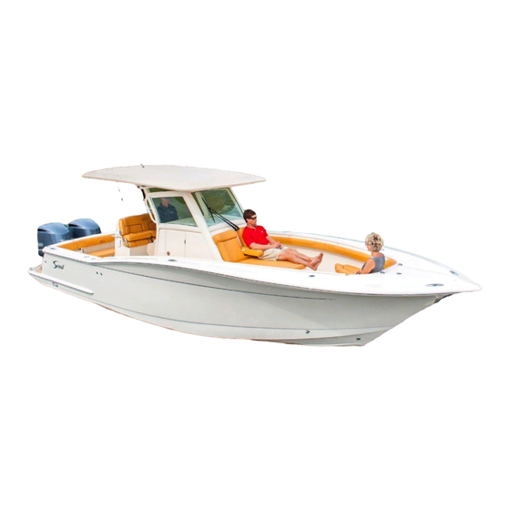 Scout Boats 300 LXF Owner's Manual