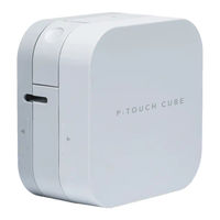 Brother P-TOUCH CUBE PT-P300BT User Manual