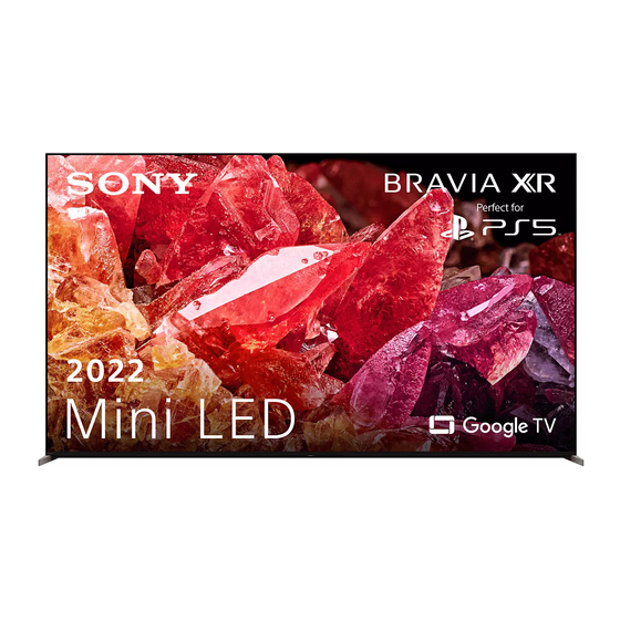 Sony BRAVIA XR-65X95K Manuals