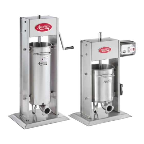 Avantco Equipment 177SS20V User Manual