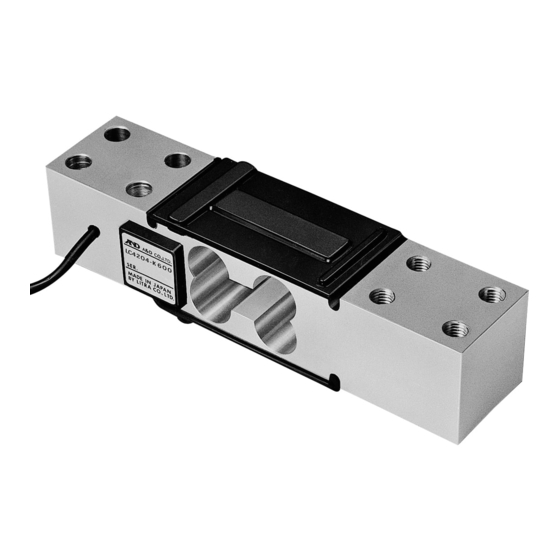 A&D LC-4204-K300 Setup Manual