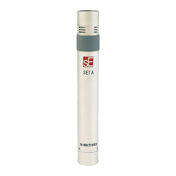 SE Electronics SE1A Manual