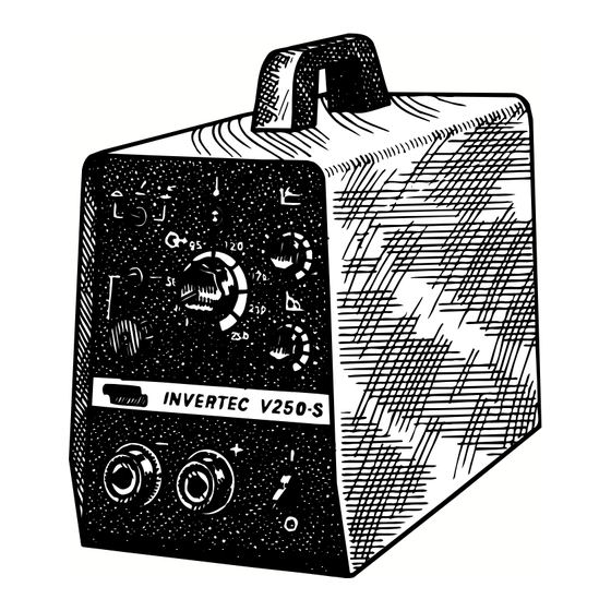 Lincoln Electric INVERTEC V250-S IM490-C Operator's Manual