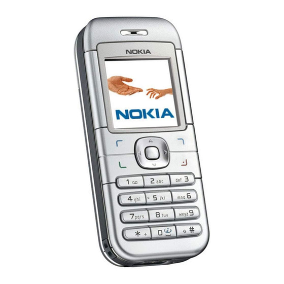 Nokia 6030 - Cell Phone - GSM Manuals