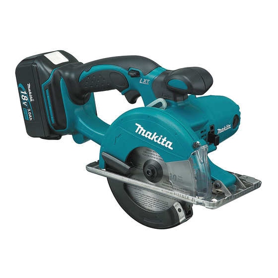 Makita BCS550 Instruction Manual